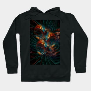 Reverie. Fractal Abstract Hoodie